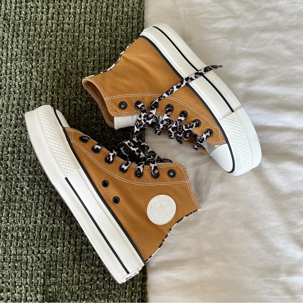 CUSTOM Converse Chuck Taylor All Star Lift Platform, Size Women’s 5.5